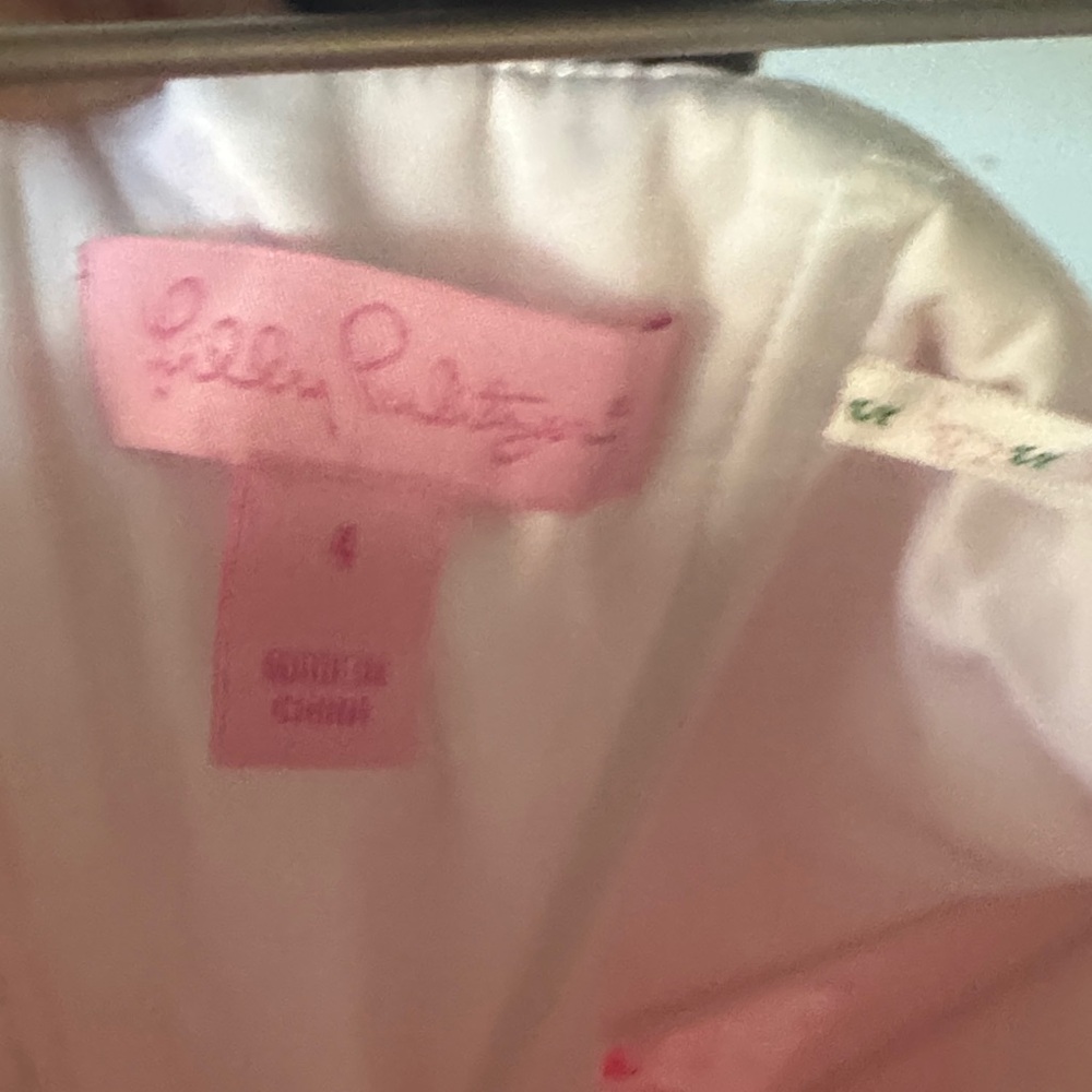 Lilly Pulitzer Strapless Pink Floral Dress - Picture 3 of 5